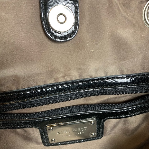 Nine West Leopard Purse + Clutch / Large Handbag - Picture 5 of 8